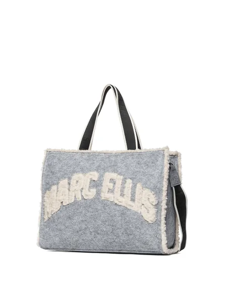 Marc Ellis · Shopper in feltro grigio