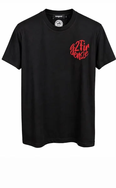G2 Firenze · T-shirt nera girocollo