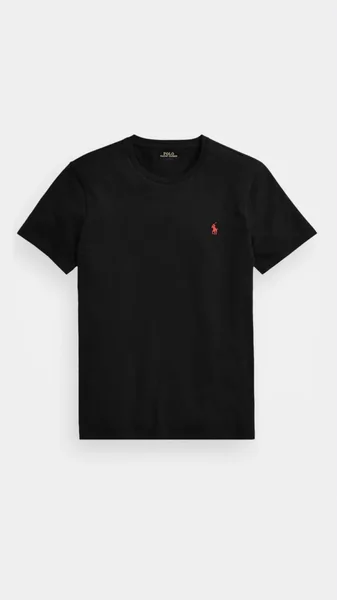 Polo Ralph Lauren · T-shirt nera girocollo