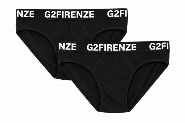 G2 Firenze · Slip neri, due pezzi