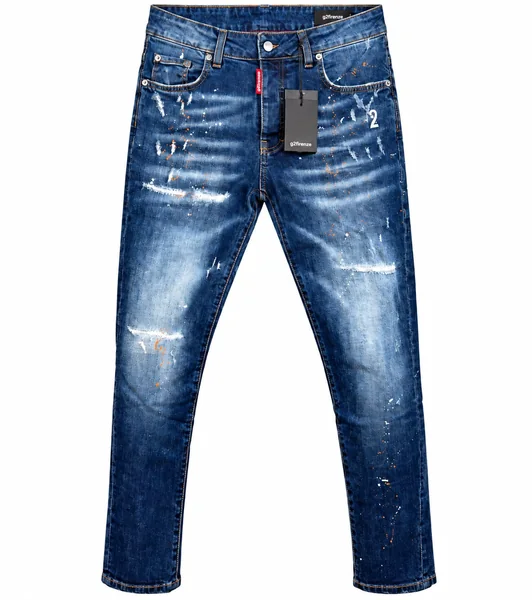 G2 Firenze · Jeans blu lavaggio sfumato