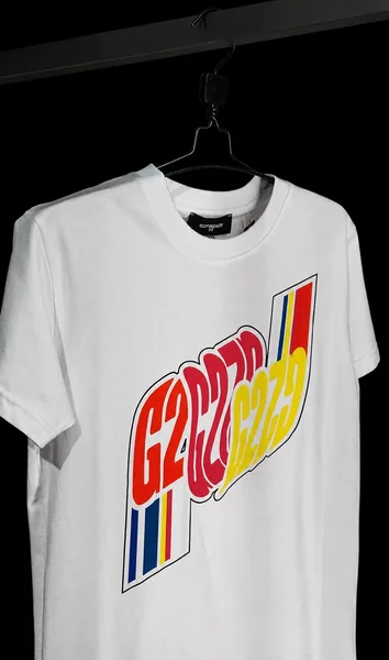 G2 Firenze · T-shirt bianca girocollo